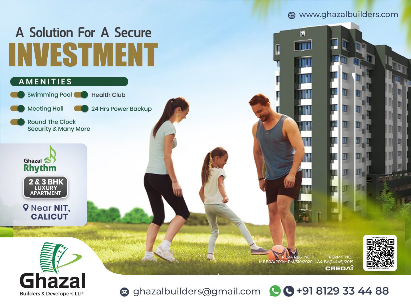 flats fro sale in calicut ghazal rhythm