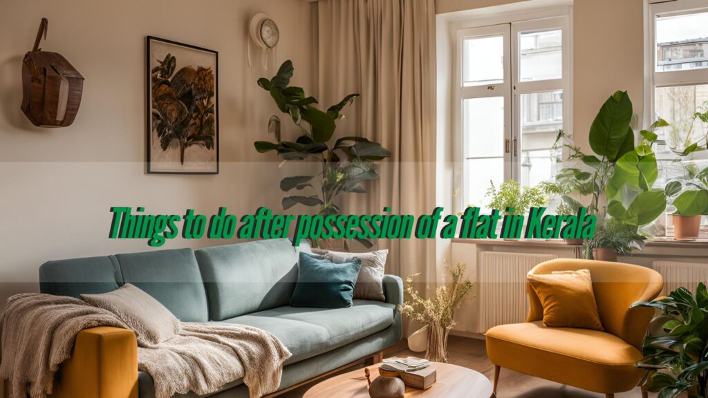 Things to Do After Possession of a Flat in Kerala